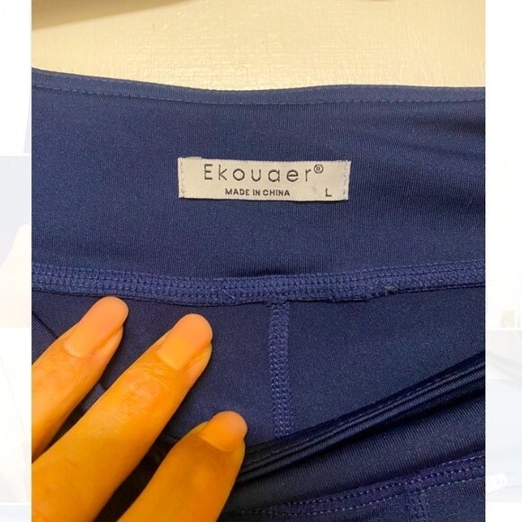 Ekouaer Women's Workout Yoga Leggings - Picture 3 of 4